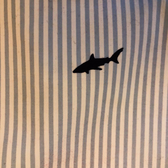 Nautica Pinstriped Short Sleeve. NEW - Picture 3 of 3